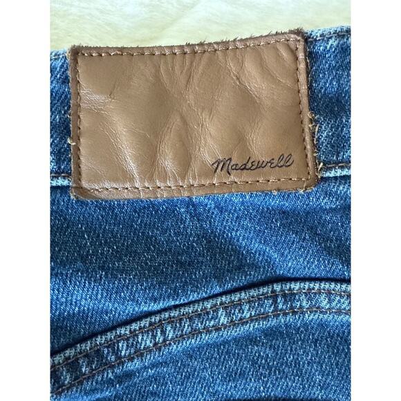Madewell The Perfect Vintage Crop Jean Medium Wash Women's Sz 27” Raw Hem - Picture 8 of 12